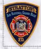 New York - Stratton Air National Guard Base Fire Dept Patch