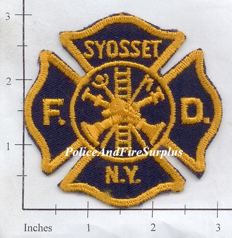 New York - Syosset Fire Dept Patch v4