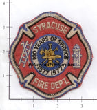 New York - Syracuse Fire Dept Patch v4