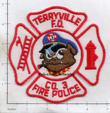 New York - Terryville Fire Police Co 3 Patch