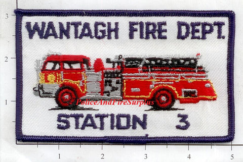 New York - Wantagh Station 3 Fire Dept Patch