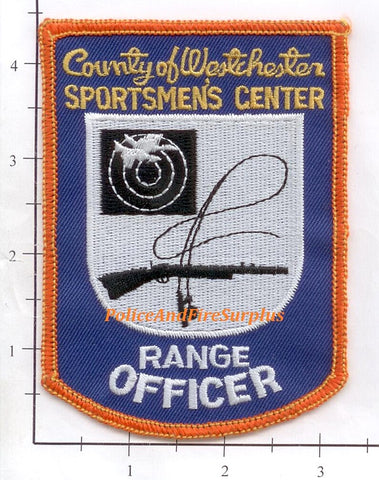 New York - County of Westchester Sportsmen's Center Range Officer Police Patch