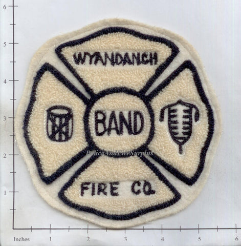 New York - Wyandanch Fire Dept Band Patch v1