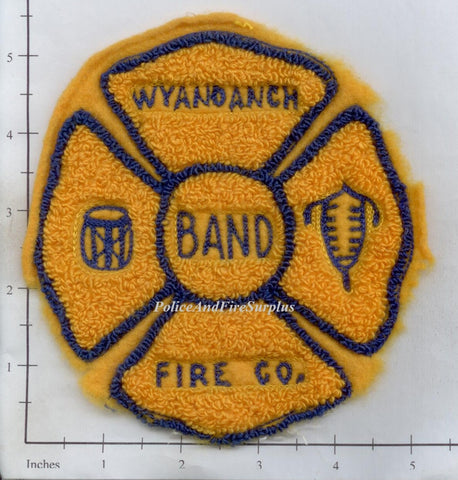 New York - Wyandanch Fire Dept Band Patch v2
