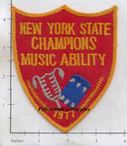 New York - Wyandanch Fire Dept Band State Champs Patch v3