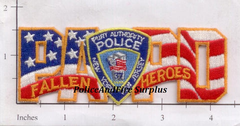 New York New Jersey Port Authority Police Dept Fallen Heroes Patch v2