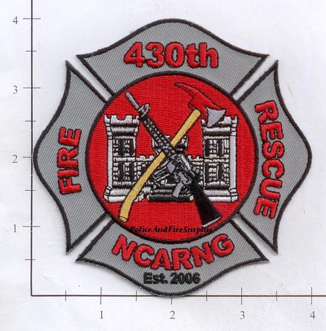 North Carolina - North Carolina Army National Guard Fire Rescue Dept Patch