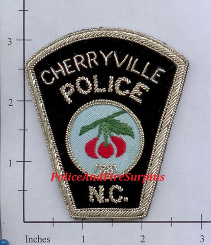 North Carolina - Cherryville Police Dept Patch Bullion