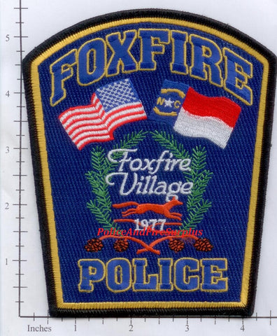 North Carolina - Foxfire Village Police Dept Patch