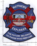North Carolina - Matthews Explorers Fire Dept Patch
