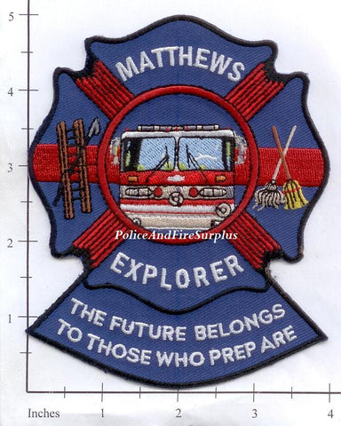 North Carolina - Matthews Explorers Fire Dept Patch
