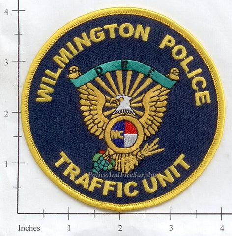 North Carolina - Wilmington Police Traffic Unit Dept Patch