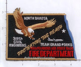 North Dakota - Grand Forks Air Force Base Fire Dept Patch v2