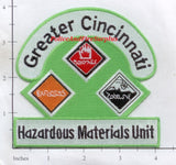 Ohio - Greater Cincinnati Haz Mat Unit Patch v2