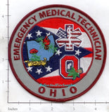 Ohio - Ohio Emergency Medical Technician Fire Dept Patch