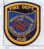 Ohio - Wright Patterson Air Force Base Fire Dept Patch