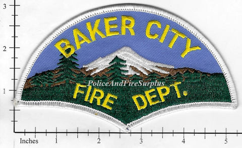 Oregon - Baker City Fire Dept Patch