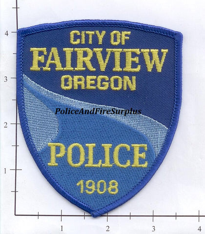 Oregon - Fairview Police Dept Patch v1