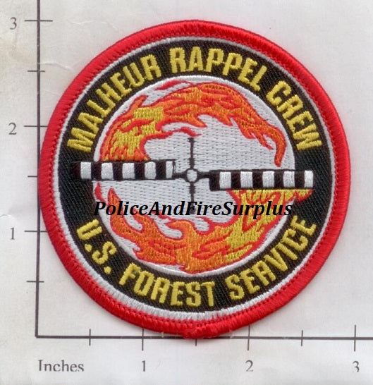 Oregon - Malheur Rappel Crew Fire Dept Patch – Police And Fire Surplus