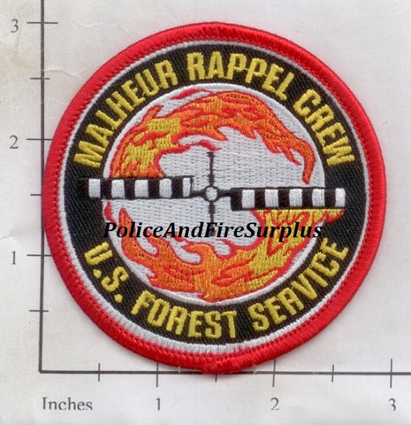 Oregon - Malheur Rappel Crew Fire Dept Patch