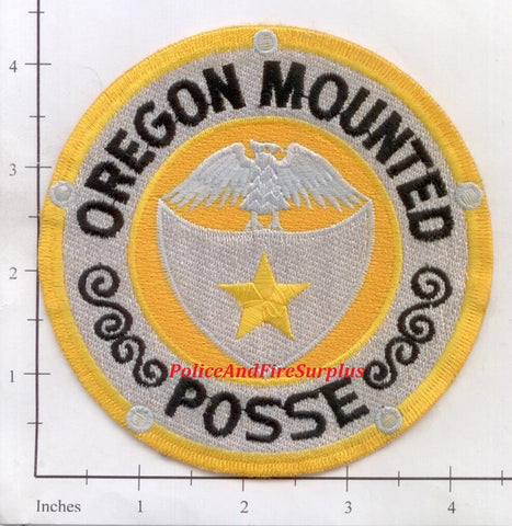 Oregon - Oregon Mounted Posse Patch
