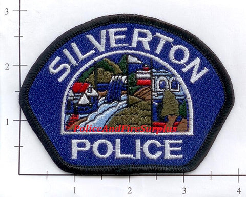 Oregon - Silverton Police Dept Patch v2
