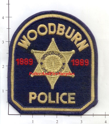 Oregon - Woodburn Police Dept Patch