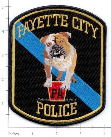 Pennsylvania - Fayette Police Dept Patch