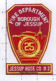 Pennsylvania - Jessup Hose 2 Fire Dept Patch