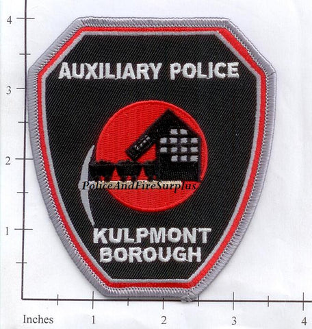 Pennsylvania - Kulpmont Borough Auxiliary Police Dept Patch v1