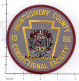 Pennsylvania - Montgomery County Correctional Facility Patch