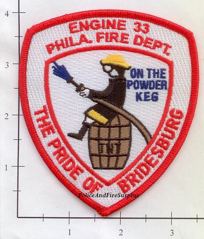 Pennsylvania - Philadelphia Engine 33 Fire Dept Patch v1