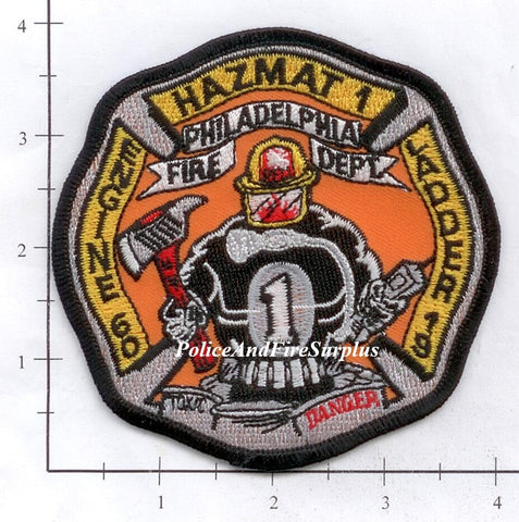 Pennsylvania - Philadelphia Engine 60 Ladder 19. Haz Mat 1 Fire Dept Patch