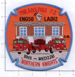 Pennsylvania - Philadelphia Engine 50 Ladder 12 Fire Dept Patch