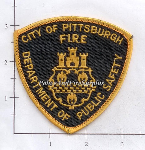 Pennsylvania - Pittsburgh Fire Dept Of Public Safety Patch