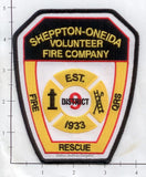 Pennsylvania - Sheppton / Oneida Volunteer Fire Company Fire Dept Patch