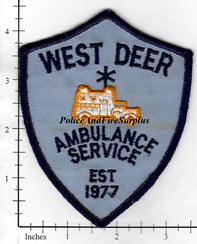 Pennsylvania - West Deer Ambulance Service Patch