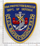 Puerto Rico - Navy Security Group Activities NavSecGruAct Fire Protection and Rescue Patch v2
