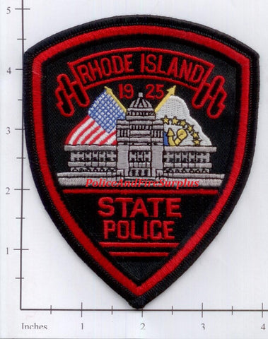 Rhode Island -  Rhode Island State Police Dept Patch