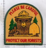 US Forest Service -  Smokey the Bear - Please Be Careful Protect Our Forests Patch