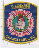 South Carolina - Albemarle Corporation Emergency Action Team Fire Dept Patch