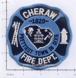 South Carolina - Cheraw Fire Dept Patch