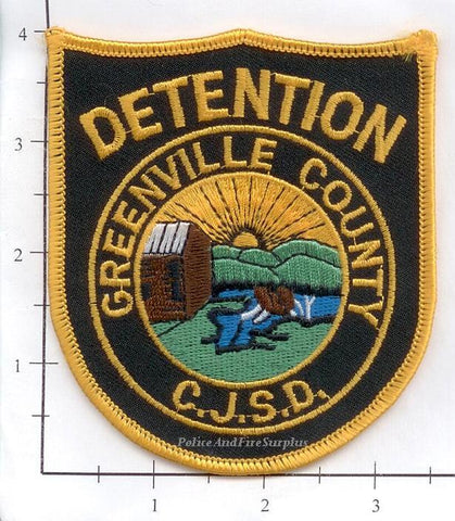 South Carolina - Greenville County Detention CJSD Police Dept Patch