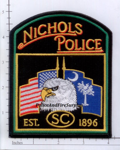South Carolina - Nichols Police Dept Patch