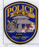 South Carolina - Olar Police Dept Patch