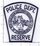 South Carolina - Spartanburg County Police Dept Reserve Patch
