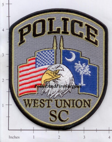 South Carolina - West Union Police Dept Patch