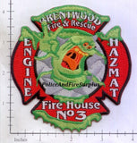 Tennessee - Brentwood Fire House No 3 Fire Dept Patch