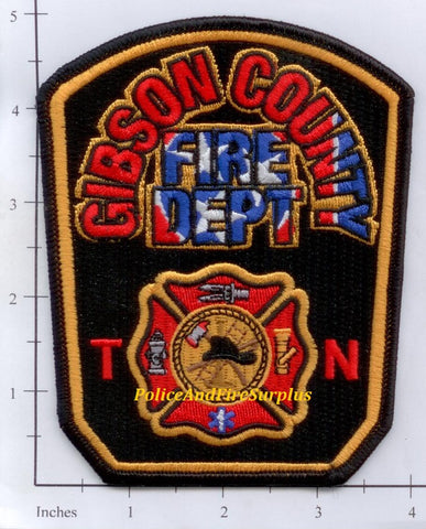 Tennessee - Gibson County Fire Dept Patch