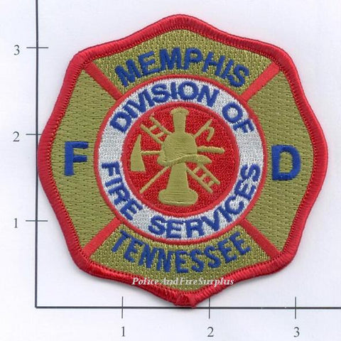 Tennessee - Memphis Division of Fire Services Fire Dept Patch